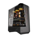 Darkflash DY460 computer case (Black) + 4 ARGB fans