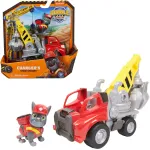 Spin Master Rubble & Crew - Crane Construction Vehicle with Charger Figure, Toy Vehicle