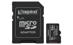 &bdquo;Kingston Technology&ldquo; 64 GB microSDXC Canvas Select Plus Gen3 100 MB/s A1 kortelė + adapteris