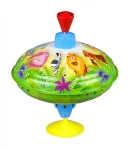 Humming top Wild animals 16 cm