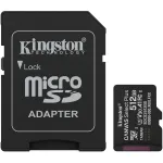 Kingston Canvas Select Plus 512 GB MicroSDXC memory card, black, UHS-I U3, Class 10, V30