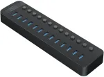 USB-A HUB Orico CT2U3-13AB-EU-BK-BP 13x USB-A 5Gbps BC 1.2 60W black