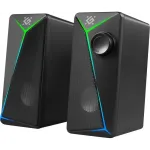 Głośniki Defender J5 2.0 6W USB podświetlenie LED RGB