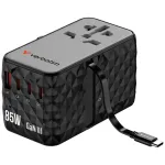 Verbatim Charge 'n' Travel GaN III travel adapter global 4xUSB-C PD 3.0 QC 4+ 70W, 1xUSB-A QC 4+ 60W