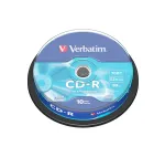 Verbatim CD-Rs 52x 700MB Extra Protection (Cake 10)