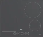 Beko HII64200FMTZG Induction hob with 4 zones Gray