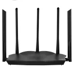&bdquo;Tenda TX12 PRO&ldquo; belaidis mar&scaron;rutizatorius, dviejų dažnių, greitas eternetas (2,4 GHz / 5 GHz), juodas
