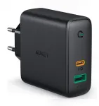 Wall Charger 2xUSB Power Delivery (1xUSB A+1xUSB C) 5.4A 30W Dynamic Detect PA-D1