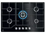 &bdquo;Electrolux KGG75362K&ldquo; juoda, įmontuojama, 74 cm, dujinė, 5 kaitvietė(-s),