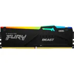 Kingston Fury DDR5 16GB - 5600 - CL - 36 - Single-Kit - DIMM - KF556C36BBEA-16, Beast RGB, black