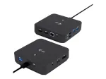 I-TEC USB-C DP dviguba HDMI jungties stotelė