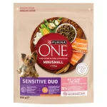 PURINA One Mini/Small Sensitive la&scaron;i&scaron;a, ryžiai - sausas &scaron;unų ėdalas - 800 g
