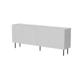 Cama LUCCA 4D komoda, 200x40x80, balta