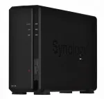 &bdquo;Synology DiskStation DS124 NAS&ldquo; / duomenų saugojimo serveris, darbalaukio, Ethernet LAN, juodas, RTD1619B