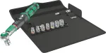 Wera Safe-Torque A1 Set 1, 10 pieces, torque wrench (black/green, 1/4" square, 2-12 Nm)