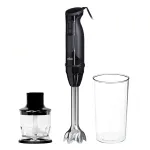 Braun MultiQuick 3 MQ30201M 0.6 L Immersion blender 900 W Black, Satin steel