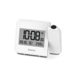Electronic alarm clock with projector