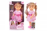 Natalia doll walking with a smartphone 41cm
