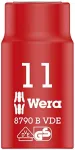 Wera Cyclops socket wrench bit 11x46 - 8790 B VDE, insulated, with 3/8 "drive