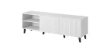 Cama RTV spintelė PAFOS 150x42x52 balta matinė