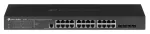 TP-Link Omada 24 prievadų gigabito L2+ valdomas komutatorius su 4 SFP lizdais