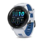 &bdquo;Garmin Forerunner 265&ldquo; 3,3 cm (1,3 colio) AMOLED 46 mm Skaitmeninis 416 x 416 pikselių Jutiklinis ekranas Juoda, balta &bdquo;Wi-Fi&ldquo; GPS (palydovinis)