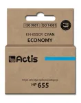 &bdquo;Actis KH-655CR&ldquo; ra&scaron;alas (pakeičia HP 655 CZ110AE; standartinis; 12 ml; žydras)
