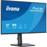 Iiyama ProLite XB2796HSC-B1 (68.6 cm (27 inches), black (matte), FullHD, IPS, HDMI, DP, USB-C, USB hub, 144Hz panel)