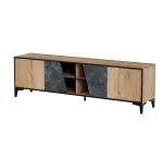 Cama 4D RTV spinta OVO 180x38xH53 ąžuolas/betonas