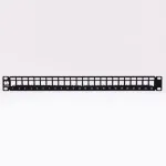 Patch panel keystone 19" 24-ports, UTP Netrack