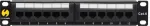 Patch panel 10'' Netrack 12-ports cat. 6 UTP