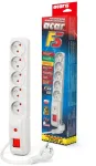 Acar F5 surge protector strip 3m white