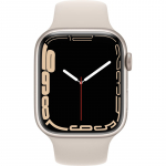 Apple Watch Series 7 GPS + Cellular 41mm Sidabro Nerūdijantis plienas