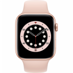 Apple Watch Series 6 GPS + Cellular 44mm Sidabro Nerūdijantis plienas