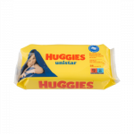 Drėgnos servetėlės vaikams Huggies  Unistar 56vnt