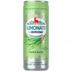 Gazuotas gėrimas su sultimis Limonati by Borjomi su ekstragono ekstraktu, 330ml