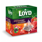 Arbata vaisinė  Loyd  bra&scaron;kių - rabarbarų, 40g