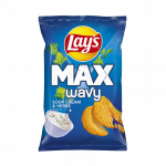 Bulvių tra&scaron;kučiai  Lays  Wavy grietinės ir prieskoninių žolelių skonio,120g