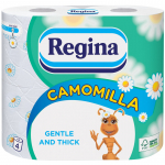 Tualetinis popierius  Regina ramunėlė 4vnt 3sluoksnių