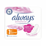 Higieniniai paketai Always Sensitive Normal 10vnt