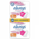 Higieniniai paketai Always  Sensitive 20vnt