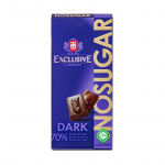 Juodasis &scaron;okoladas  TAI TAU Exclusive  100g kakavos 70% su saldikliu
