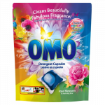 Skalbimo kapsulės  OMO  Rose blossom 17vnt