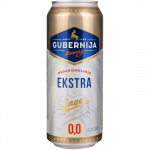 Alus nealkoholinis Gubernija Naked Lager 500 ml 0%