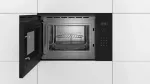 Bosch Serie 6 BEL554MB0 mikrobangų krosnelė Įmontuoti Kombinuota mikrobangų krosnelė 25 L 900 W Juoda, Nerūdijančiojo plieno