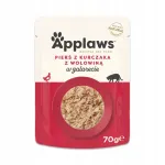 APPLAWS Chicken Breast with Beef in Jelly - &scaron;lapias kačių maistas - 70g