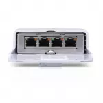 Ubiquiti NanoSwitch Gigabit Ethernet (10/100/1000) Maitinimas per Eternetą (PoE) Balta