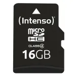ATMINIMAS MICRO SDHC 16GB C4/3403470 INTENSO