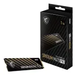 MSI Spatium M470 PRO PCIe 4.0 NVMe M.2 1TB PCI Express 4.0 3D NAND