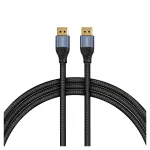 Savio CL-210 &bdquo;DisplayPort&ldquo; kabelis 2 m Juoda